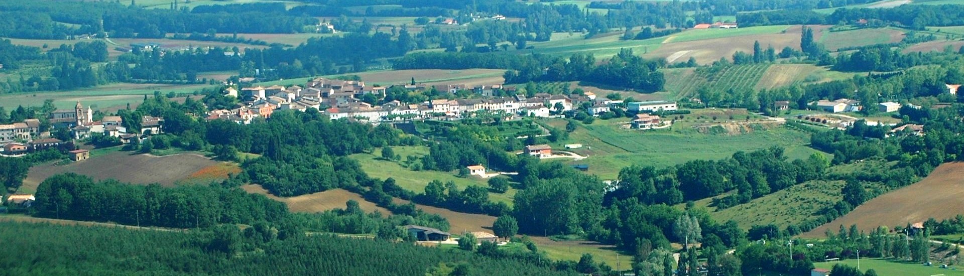 La commune de Molières dans le 82 qui abrite l'ADMR de Bas Quercy
