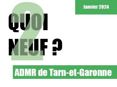 L’Actualité de l’ADMR de Tarn-et-Garonne