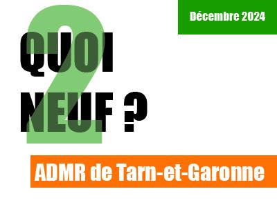 ADMR vous adresse ses meilleurs voeux 2025