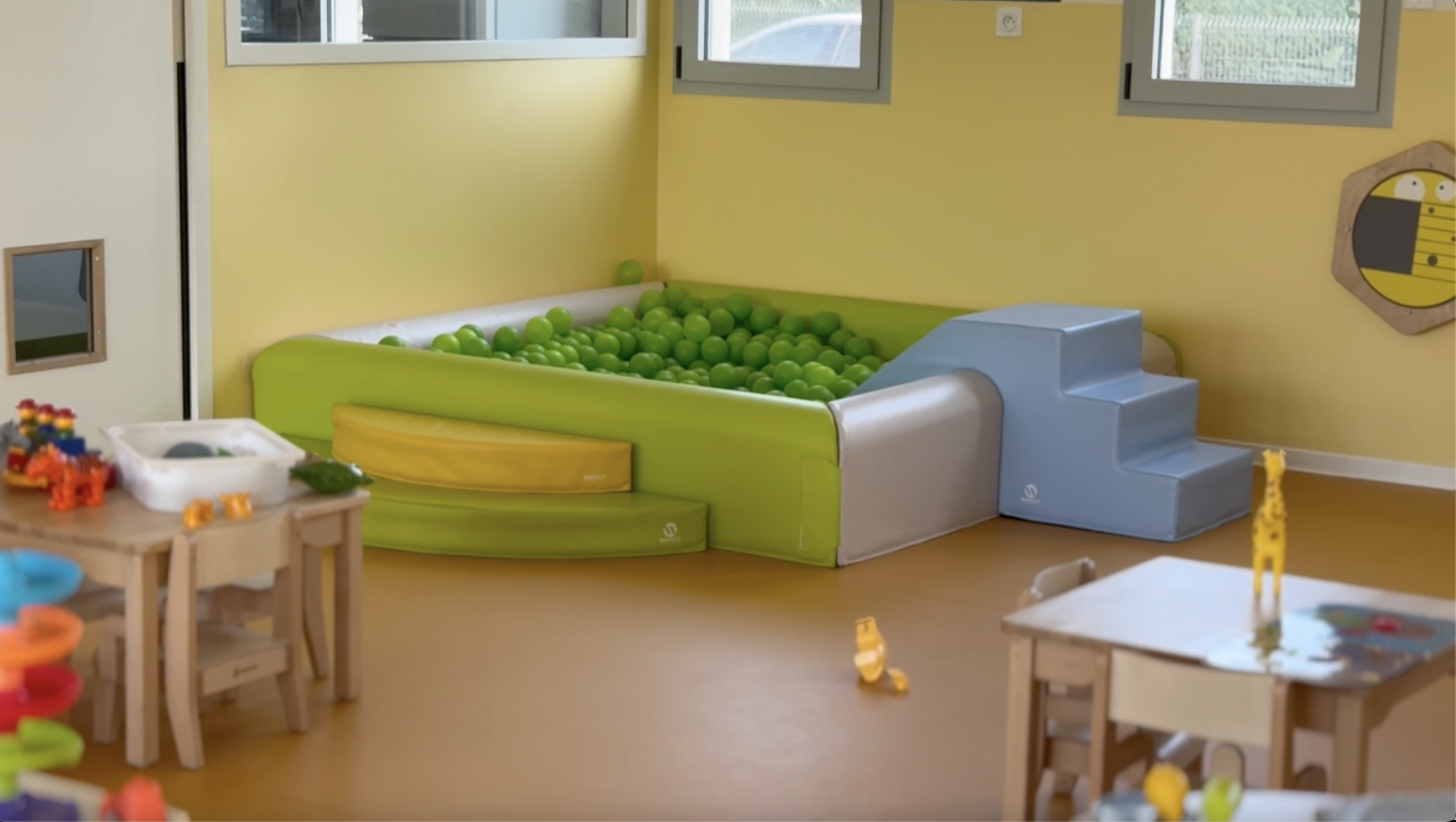 Les locaux de la micro-crèche de l'ADMR de Montbartier