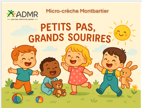 Micro-crèche de Montbartier - Petits Pas Grands Sourires