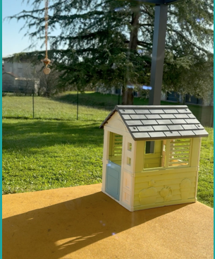 L’extérieur de la micro-crèche ADMR de Varen
