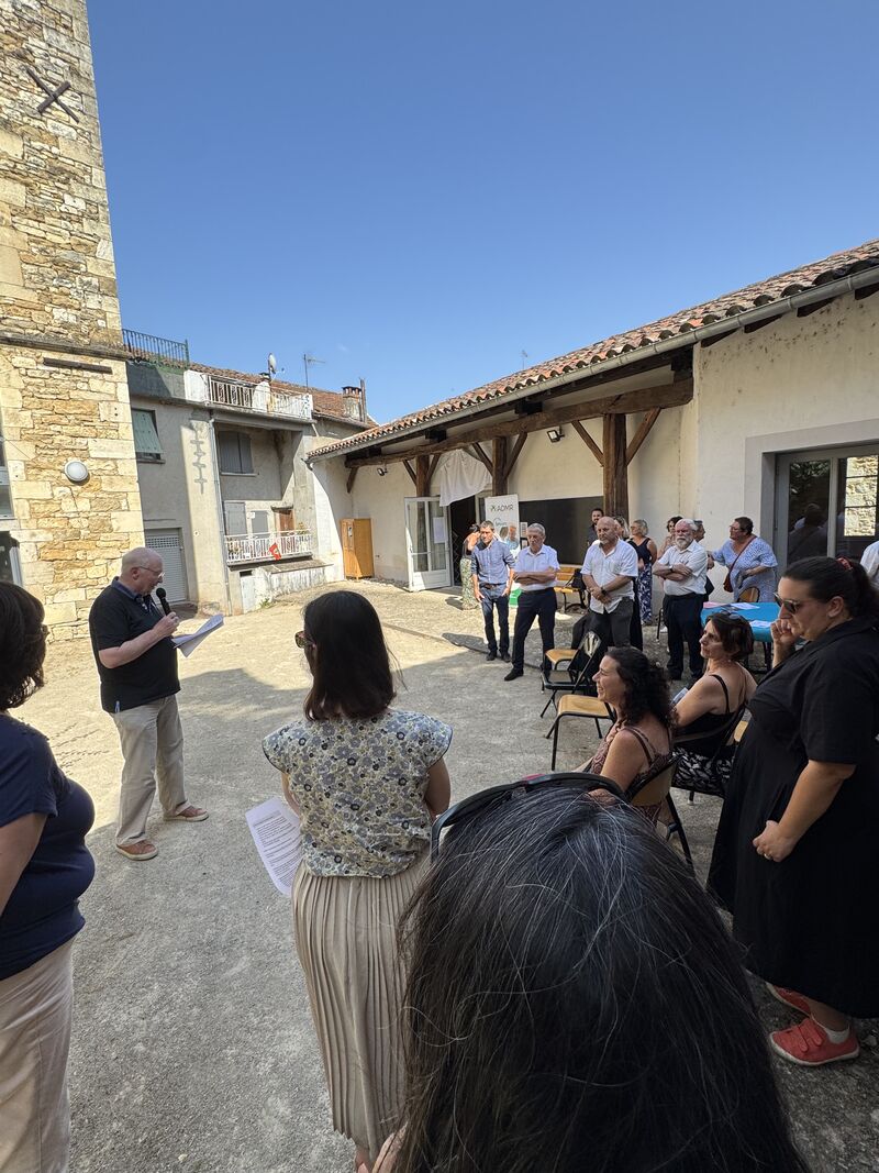 Inauguration de la Maison de la Parentalité à Caylus