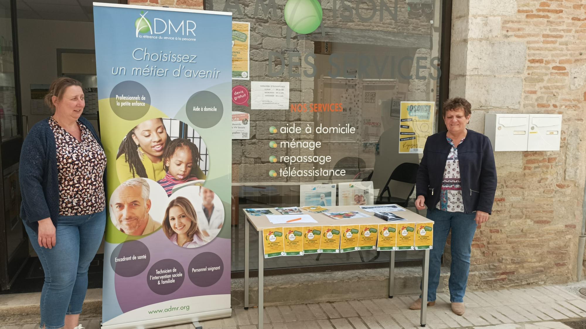 Journée portes ouvertes pour l’ADMR de Caussade qui recrutement des Aides à Domicile