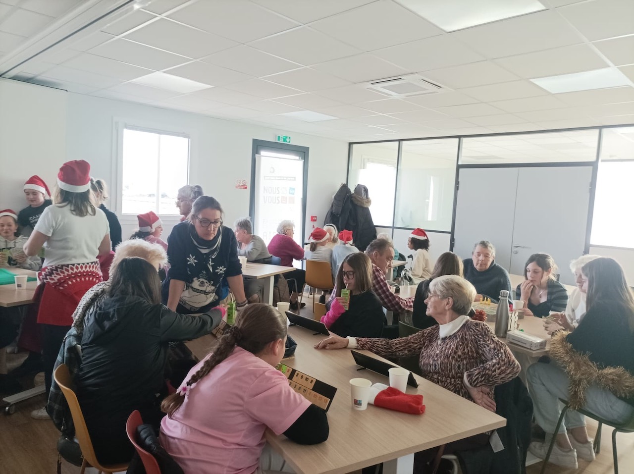 Rencontre intergenerationnelle à l’ADMR de Montauban