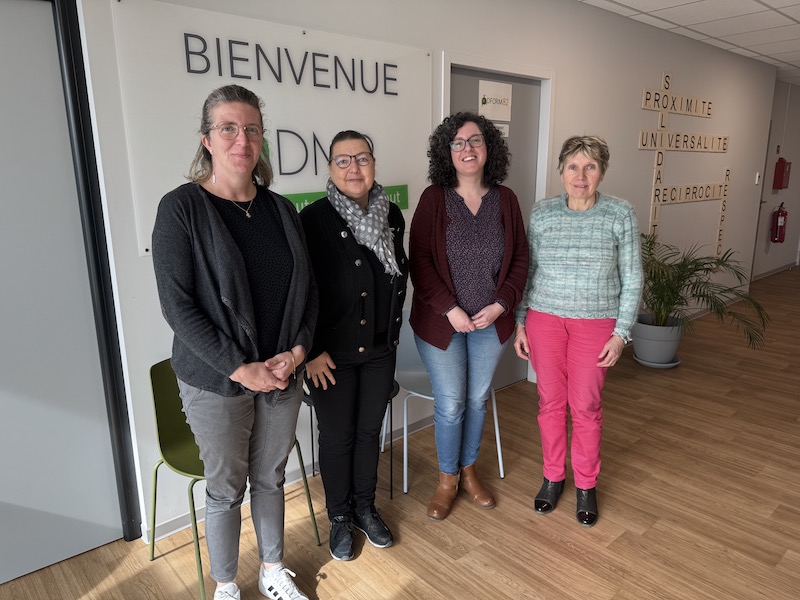Arrivée d’Aitana stagiaire au service comptabilité ADMR 82