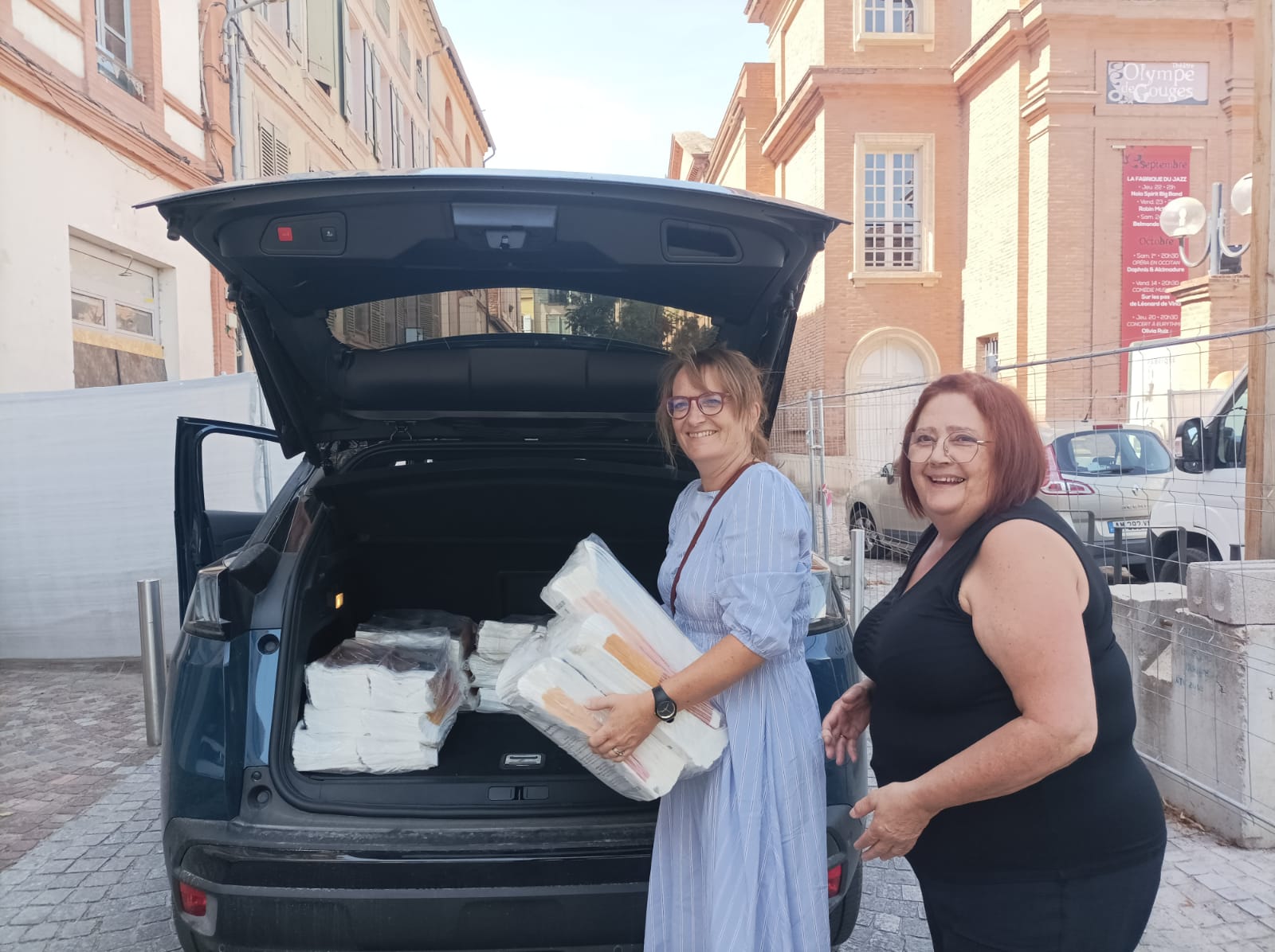 Distribution des sacs à pharmacie à l'ADMR de Tarn-et-Garonne