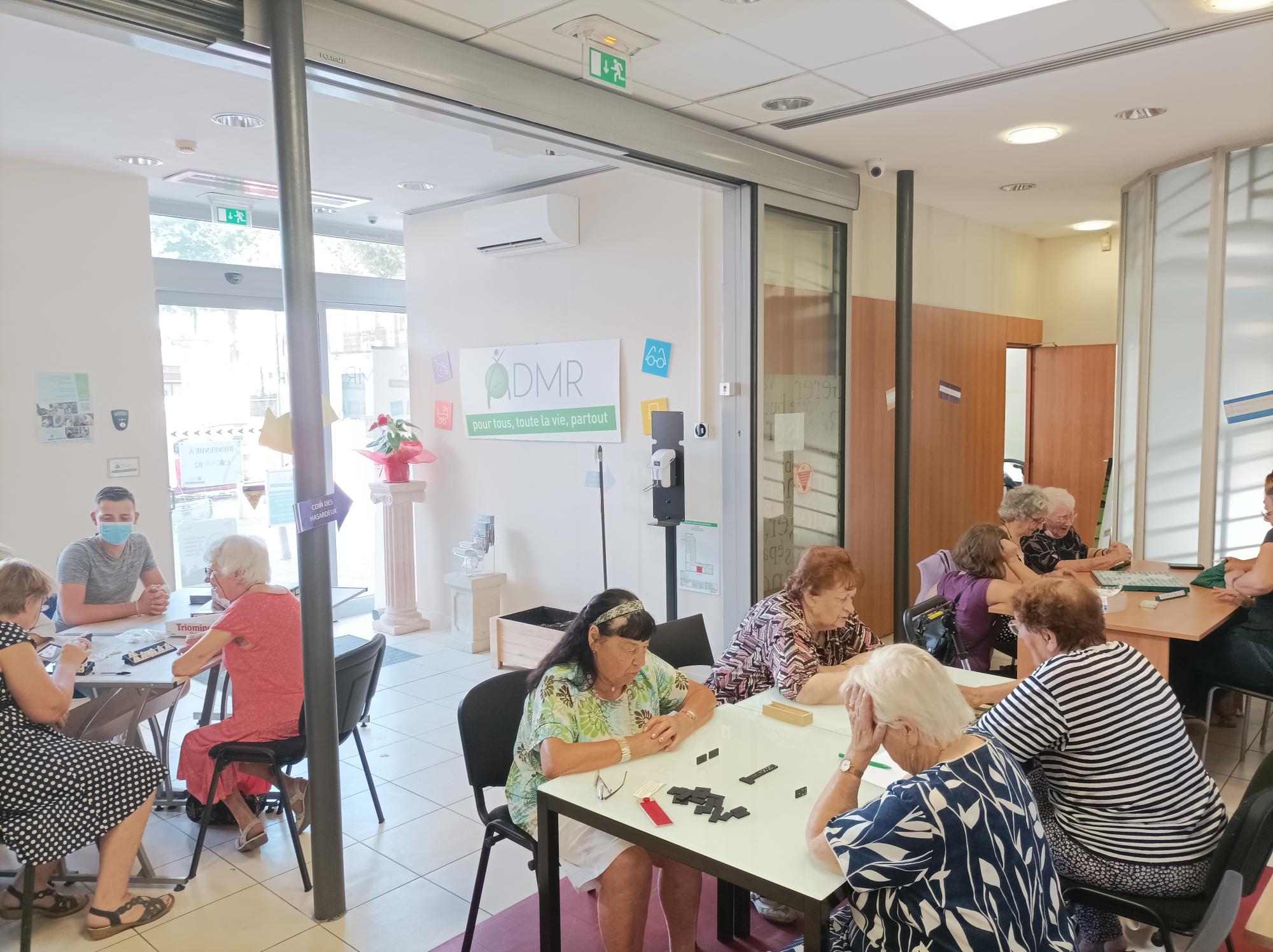 Après-midi jeux de société à l'ADMR de Montauban