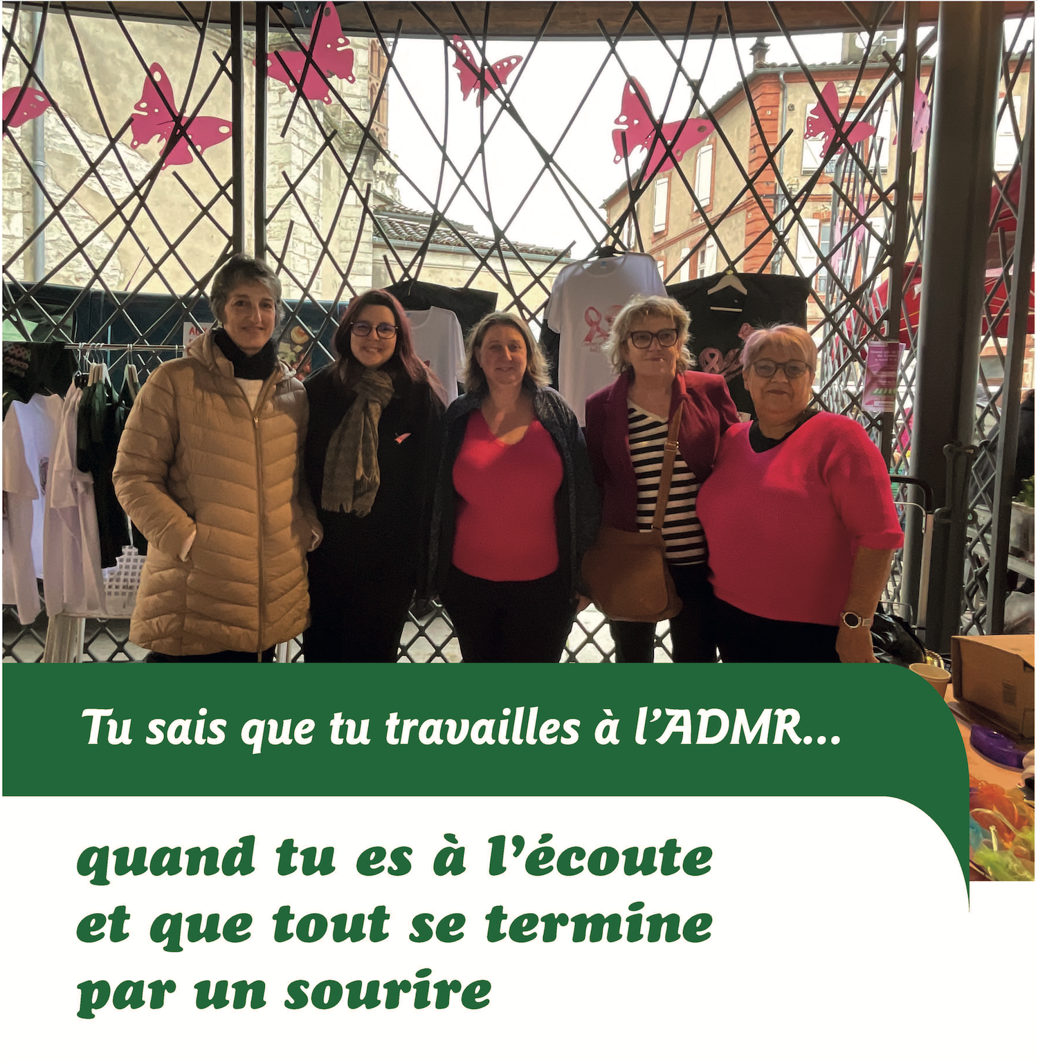 Visuel campagne tu sais que tu travailles à l’ADMR quand