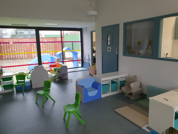 Les locaux de la micro-crèche de l'ADMR de Saint Nicolas